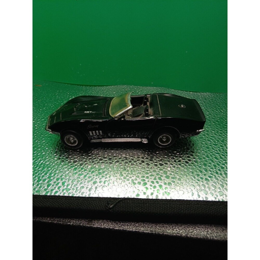 Vintage Black Stingray Toy Car Convertible 1969